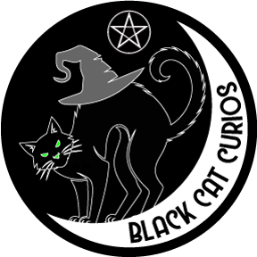 Black Cat Curios Logo